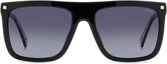 Polaroid PLD 4166/S/X Polarized 807/WJ Mens Sunglasses Black Size 56