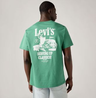 Levi's Relaxed Fit Tee - Mens - 2XL - Green