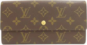 Louis Vuitton Monogram Monogram Canvas Long Wallet (Bi-Fold) (Pre-Owned)
