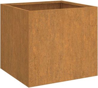 vidaXL Planter 49x47x46 cm Corten Steel Vidaxl