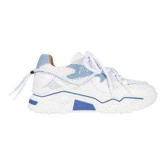 DWRS Dwrs, Schoenen, Dames, Wit, 39 EU, Denim, Jupiter Denim Sneakers