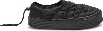 Palm Angels Snow Puffed sneakers - men - Polyester/Polyester/Rubber - 44 - Black