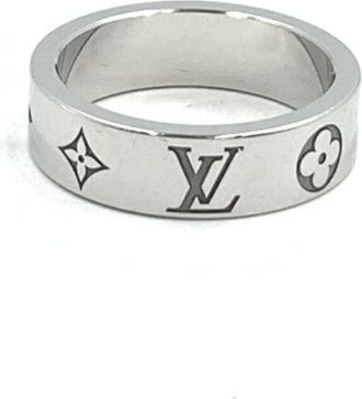 Louis Vuitton Metal Band Ring (Pre-Owned)