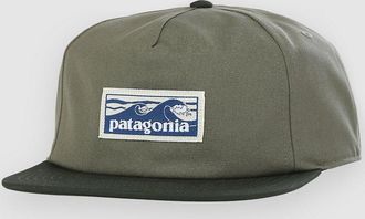 Patagonia Boardshort Label Funfarer Cap gr&uuml;n