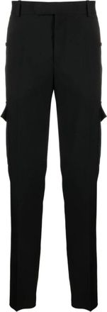 Alexander McQueen Slim-fit Broeken - Heren - Slim Fit Broeken - Zwart - XL - Broeken