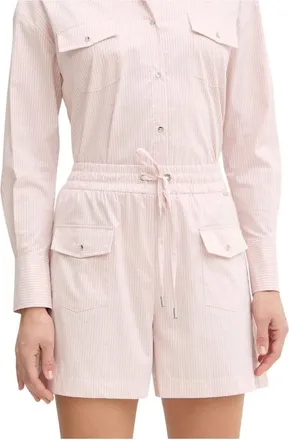 Fracomina Korte Broeken, Dames, Roze, XL, Katoen, Short Shorts