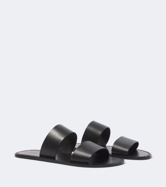 The Row Charlie leather sandals