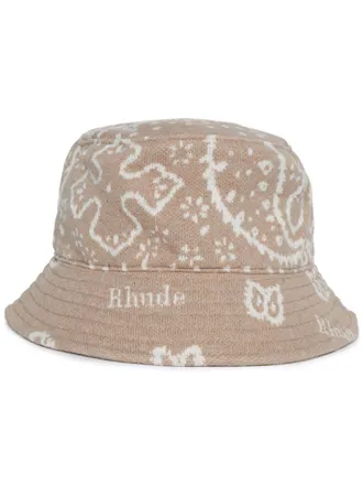 Rhude Cappello bucket con intarsi - Toni neutri