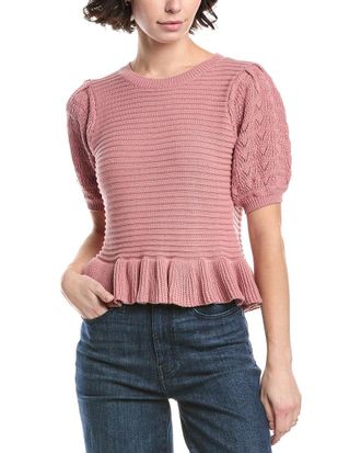 525 america Mixed Stitch Sweater