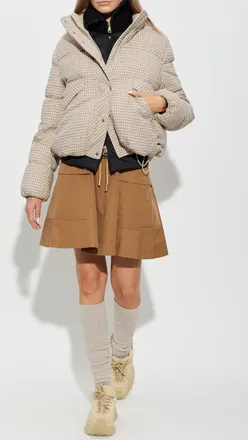 Moncler Puffer Jacket Cloante, Womens, Beige