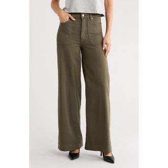 DL1961 Hepburn High Waist Wide Leg Utility Jeans in Catskills at Nordstrom Rack, Size 28