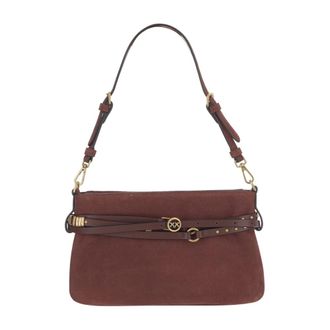 Pinko Shoulder Bags, female, Brown, Size: ONE SIZE Mini Belt Bag