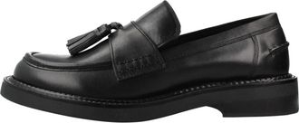 Geox D Jaylon 2 - Dames - Loafers - Zwart - 41 EU - Leer - Schoenen