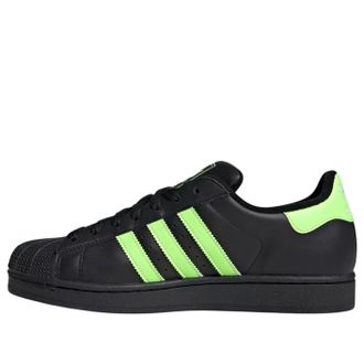 adidas Superstar II Core Black Signal Green JQ3175