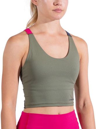 La Sportiva Cosmosis Bra Tank Top - Womens in Cypress/night Sky at Nordstrom, Size X-Small