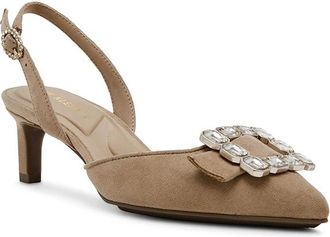 Anne Klein Inez High Womens Heels Taupe : 5.5 M, Leather