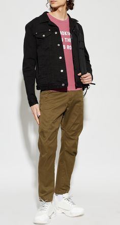 Dsquared2 Straight-leg Trousers, Mens, Green