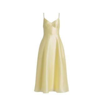 Alberta Ferretti Alberta Ferretti, Party Dresses, female, Yellow, Size: S Party Dresses