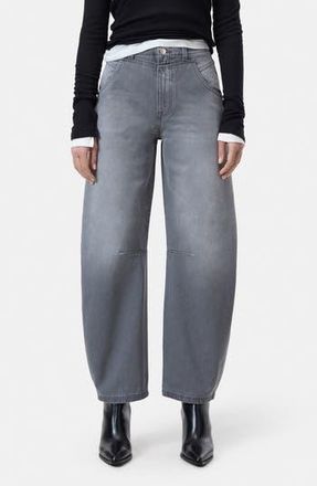 Closed Ridge-X Barrel Leg Jeans in Mid Grey at Nordstrom Rack, Size 33
