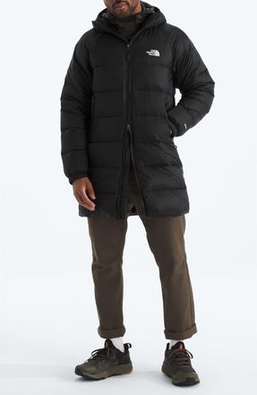 The North Face Hydrenalite Water Repellent 600 Fill Power Down Jacket in Tnf Black at Nordstrom, Size Xx-Large