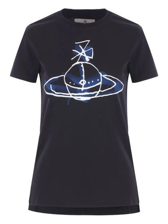 Tシャツ・カットソー VIVIENNE WESTWOOD Women Tunic Tops 1803002Q Y001A N402 Black Women's Designer T-shirts and Sweatshirts | Vivienne Westwood®