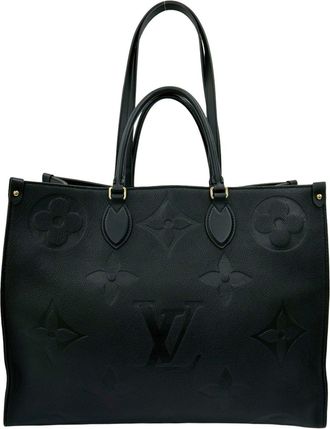 Louis Vuitton Black Monogram Empreinte Handbag Tote Bag (Pre-Owned)
