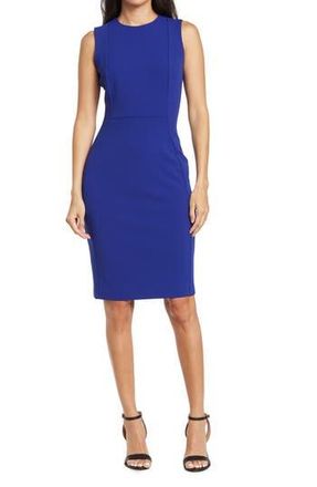 Calvin Klein Sleeveless Sheath Dress in Ultramarin at Nordstrom Rack, Size 10