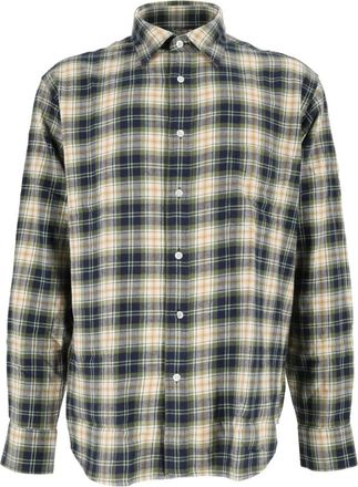 Aspesi Camicia Fred - Heren - Casual Overhemden - Groen - XL - Katoen - Overhemden