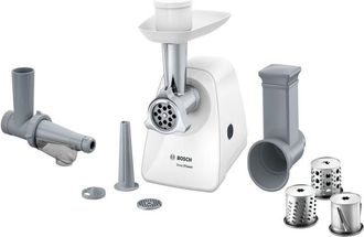Bosch Mfw2517w Picadora De Carne Blanca 350 W Potente