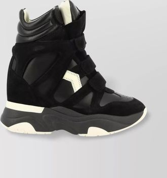 Isabel Marant leather high-top sneakers