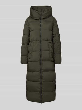 Ecoalf Steppmantel mit Zweiwege-Rei&szlig;verschluss Modell ARANDA in Dunkelgruen, Gr&ouml;&szlig;e XS