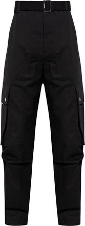 Jacquemus Le Cargo trousers - men - Linen/Flax/Cotton - 46 - Black
