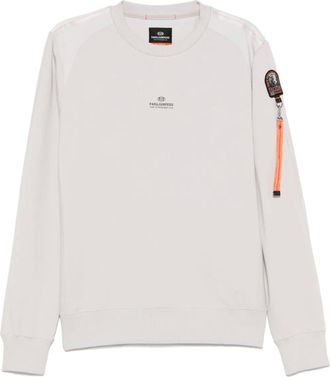 Parajumpers Felpa con applicazione - Grigio