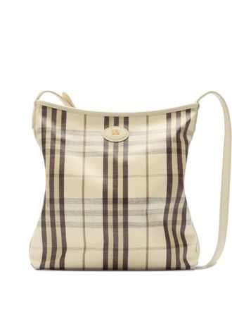 Burberry Highlands kleine schoudertas - Beige