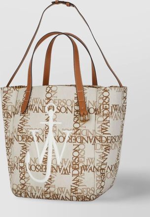 J.W.Anderson belt tote bag with leather handles and buckle