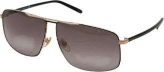 Gucci Pre-owned Accessories, female, Black, Size: ONE SIZE Pre-owned Plastic Sunglasses