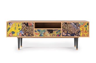 StoryZ Mueble de TV amarillo 2 cajones y 1 puerta L 170 cm