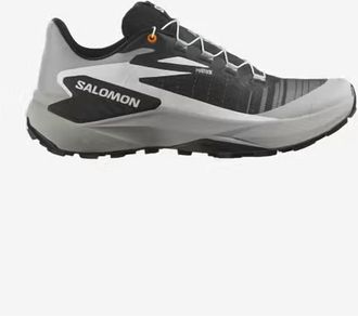Salomon Mens Genesis Trail Running Shoes In Black/alloy
