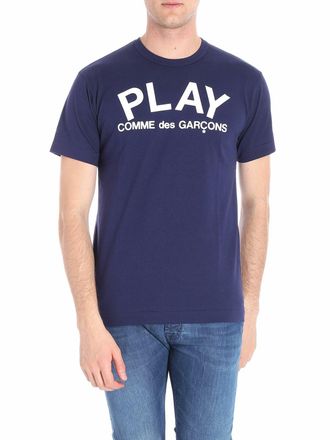 Comme Des Gar&ccedil;ons Blue Play T-shirt