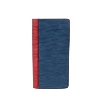 Louis Vuitton Blue Green Red Color Epi Leather Long Wallet (Bi-Fold) (Pre-Owned)