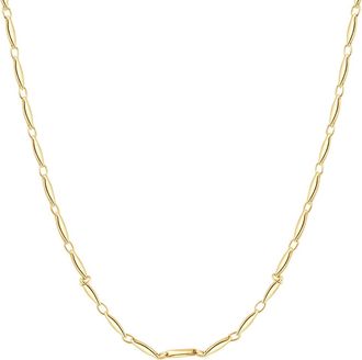 Pompeii3 14k Yellow Gold Womens 24 Chain Necklace 10 Grams 2.5mm Thick
