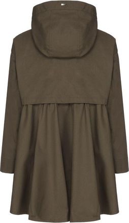 Herno Womens Bicolor Cotton Coat Clothing