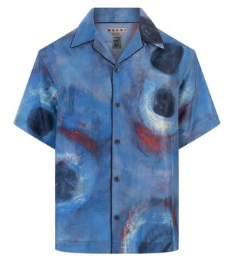Marni x Flaminia Veronesi Silk Printed Shirt Size S