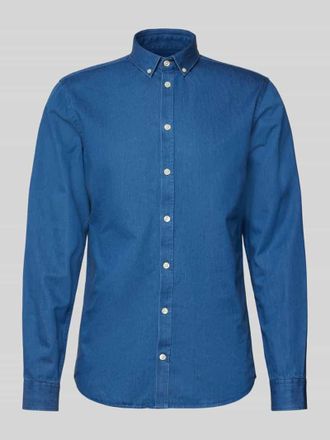 Casual Friday Casual Friday Jeanshemd Modell Anton in Jeansblau, Gr&ouml;&szlig;e XL