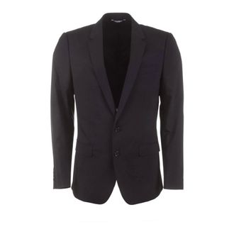 Dolce & Gabbana 2 Buttons Blazer - male - Dolce & Gabbana - Blazers - Black - L - Jackets