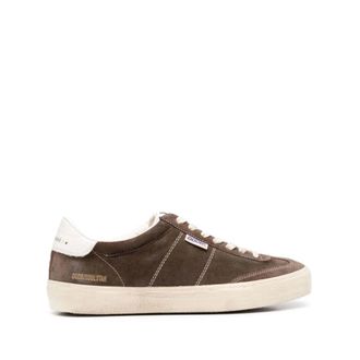 Golden Goose Soul Star Sneakers Basse in Pelle Scamosciata - - Shoes - Uomo - Marrone - 41 EU