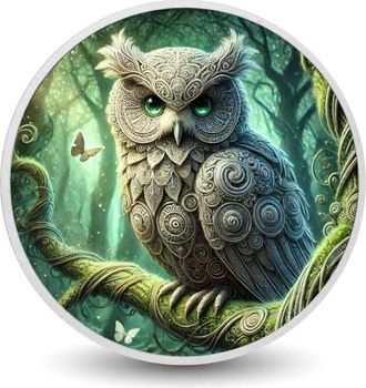 OEM Moneda De Plata De 1 Oz: B&uacute;ho Encantado En Un Bosque M&iacute;stico
