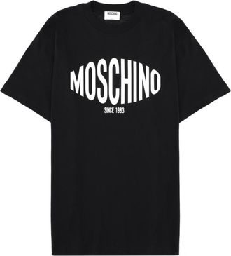 Moschino Black Crew Neck T-Shirt