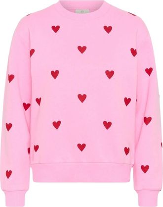 Kaffe Felpe - - Sweatshirts & Hoodies - Donna - Rosa - XS