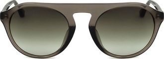 Linda Farrow DRIES VAN NOTEN DVN65 C1 Mens Sunglasses Brown Size 54